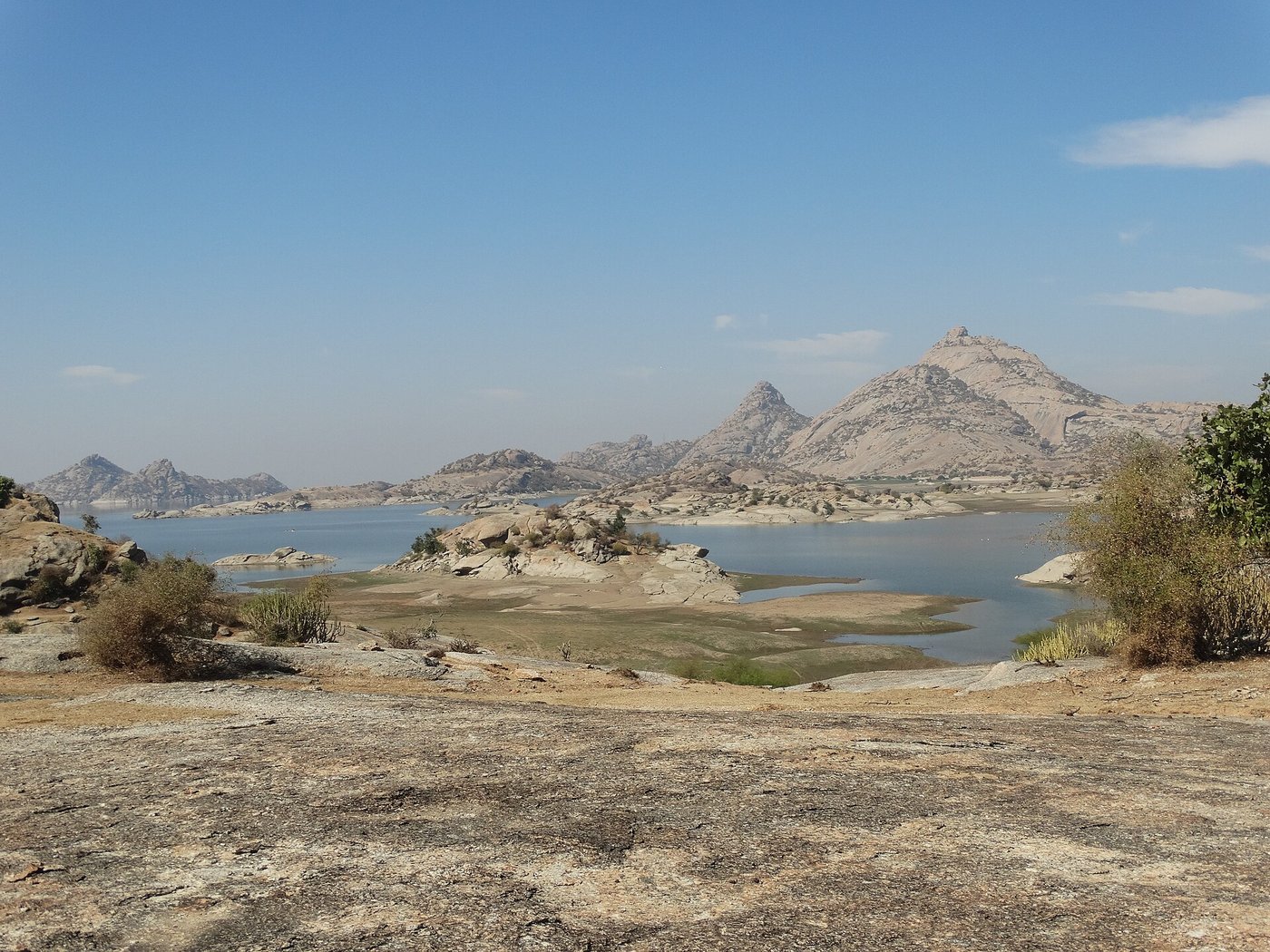 Jawai Dam capturing the scenic landscape of western Rajasthan